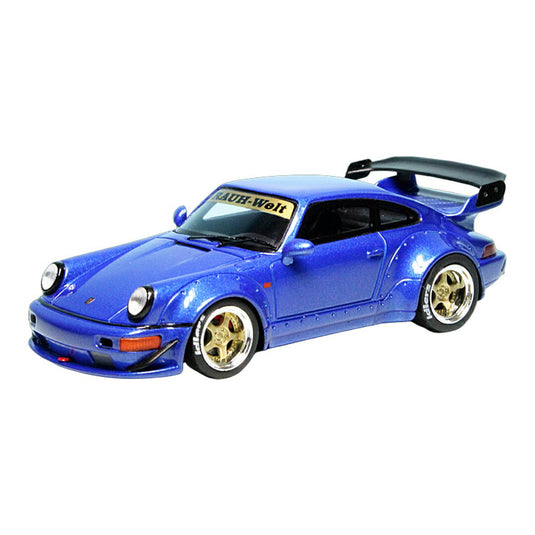 Porscheポルシェ 911 Rauh-Welt RWB 964 1990 ブルー 500台限定 / Schuco 1/43 ミニカー