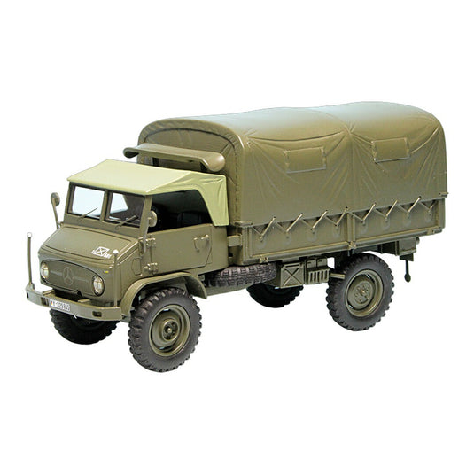 Mercedes Benzメルセデスベンツ Unimogウニモグ U 404 S プラットフォーム ターポリン Bundeswehr 500台限定 / Schuco 1/35 ミニ