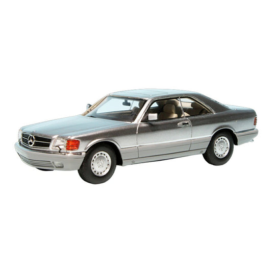 Mercedes Benzメルセデスベンツ 560SEC Coupe C126 1989 シルバー / Schuco 1/43 ミニカー