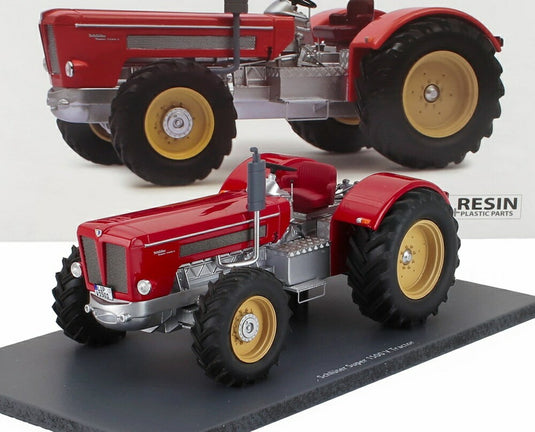 SCHLUTER Super 1500V トラクター キャビンなし 1979 レッドシルバー 農機/ Schuco 1/32 ミニカー