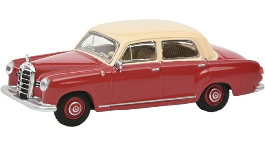 Mercedes Benz 180D レッド ベージュ / Schuco 1/64 ミニカー