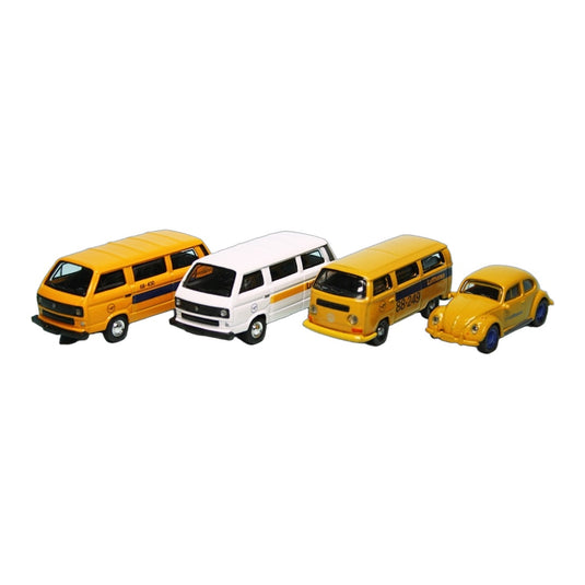 VWフォルクスワーゲン Lufthansaルフトハンザ セット / Schuco 1/87 ミニカー