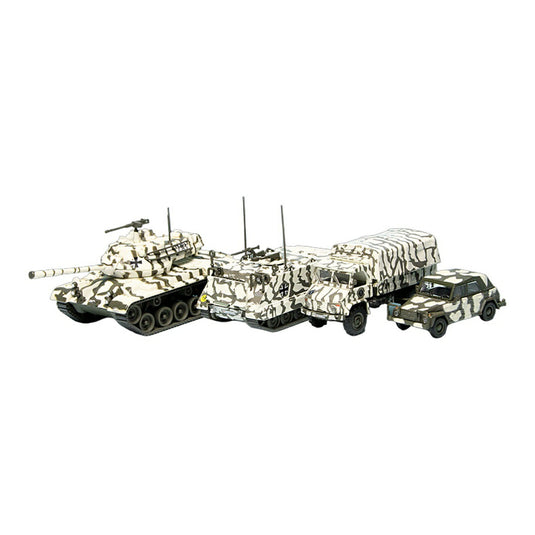 Bundeswehr ドイツ連邦軍 ウィンターカモフラージュセット / Schuco 1/87 ミニカー