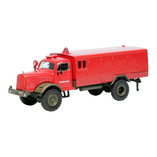 Mercedes Benzメルセデスベンツ LG 315 TLF 2400 Bundeswehr Feuerwehr レッド / Schuco 1/87 ミニカー