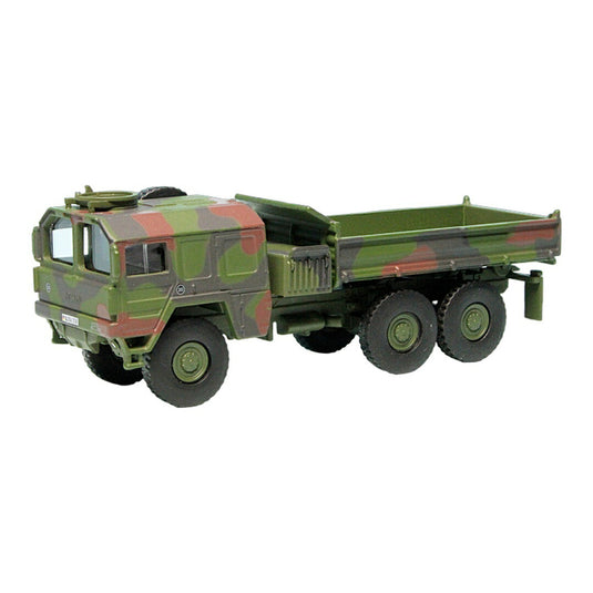MANマン LKW 7t GL KAT I 6x6 ダンプカー Bundeswehr / Schuco 1/87 ミニカー
