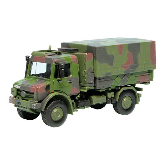 Mercedes Benzメルセデスベンツ Unimog U 5023 LKW 2t huemS Bundeswehr / Schuco 1/87 ミニカー