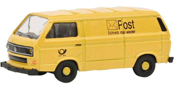 Volkswagen T3 DBP イエロー / Schuco 1/87 ミニカー