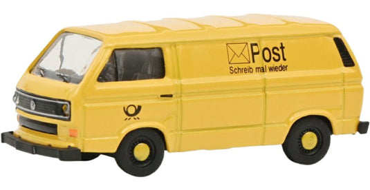 Volkswagen T3 DBP イエロー / Schuco 1/87 ミニカー