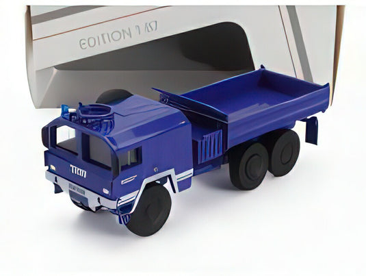 MAN  KAT1 5t. TRUCK THW 3ASSI 1969  BLUE/Schuco 1/87ミニカー