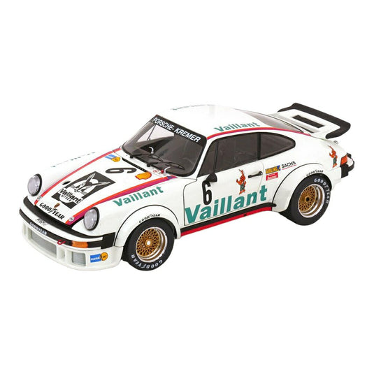 Porscheポルシェ 934 RSR 1976 Winner DRM Norisringノリスリンク Vaillant Wollek / Schuco 1/18 ミニカー