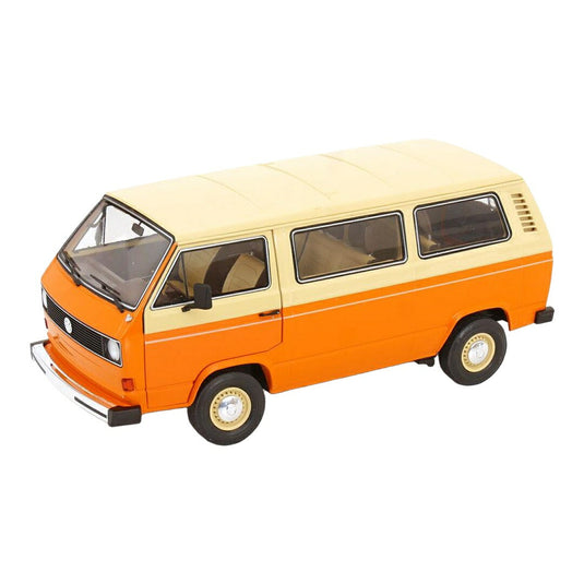VW T3a バス オレンジ クリーム / Schuco 1/18 ミニカー
