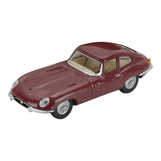 Jaguarジャガー E-TYPE クーペ 1962 ボルドー / Schuco 1/64 ミニカー