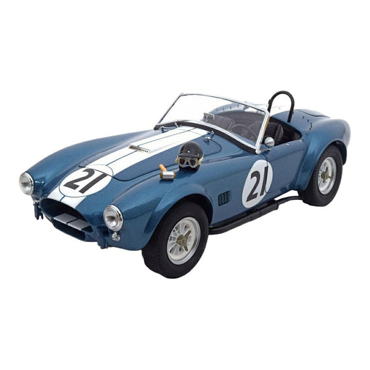 AC Shelbyシェルビー Cobraコブラ 289 No.21 bluemetallicブルーメタリック whiteホワイト / Schuco 1/12 ミニカー