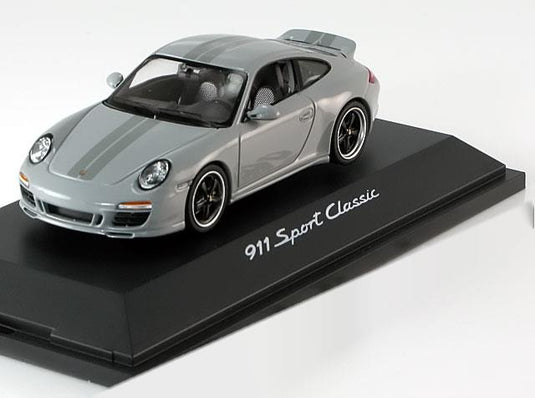 Porscheポルシェ 911 (997) Sport Classicスポーツクラシック 2010 ライトグレー / Schuco 1/43 ミニカー