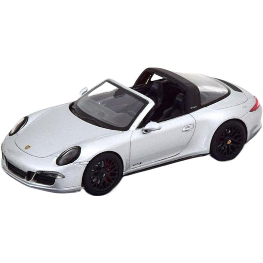 Porscheポルシェ 911 (991) Targaタルガ 4 GTS 2015 シルバーメタリック / Schuco 1/43 ミニカー
