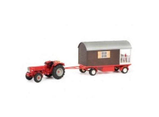 Guldner G75 A トレーラーとバルコニー付き レッド/Schuco 1/32ミニカー