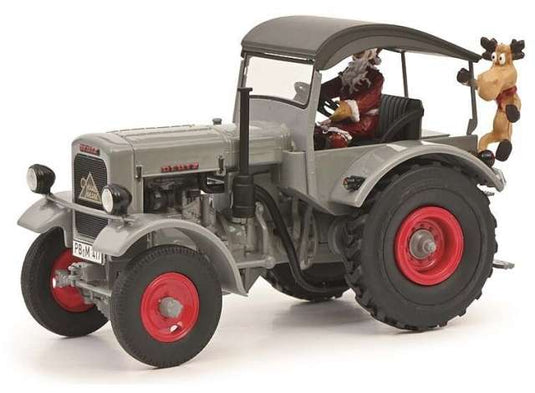 ドイツ F3 M417 トラクター グレー/レッド Deutz 働く車 ミニカー / Schuco 1/32 農機