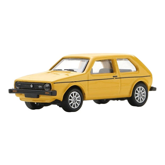 フォルクスワーゲン ゴルフ I GL 1976 イエロー / Schuco 1/87 ミニカー