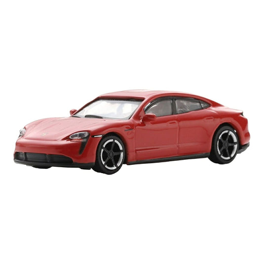 ポルシェ タイカン ターボ S 2021 レッド / Schuco 1/87 ミニカー