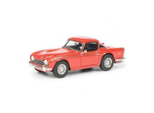 トライアンフ TR5 クローズド サレートップ レッド レジンシリーズ / Schuco 1/43 ミニカー