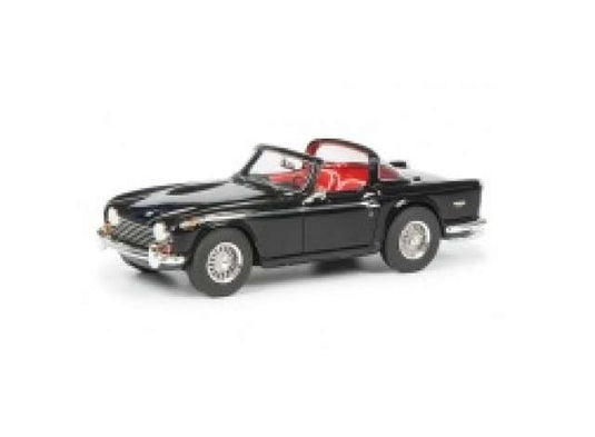 トライアンフ TR5 オープン サリー トップ Resin series ブラック/ Schuco  1/43 ミニカー