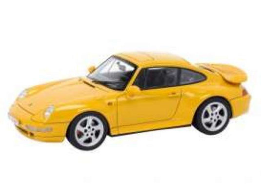 Porsche 911 ターボ イエロー/Schuco 1/43ミニカー 500台限定