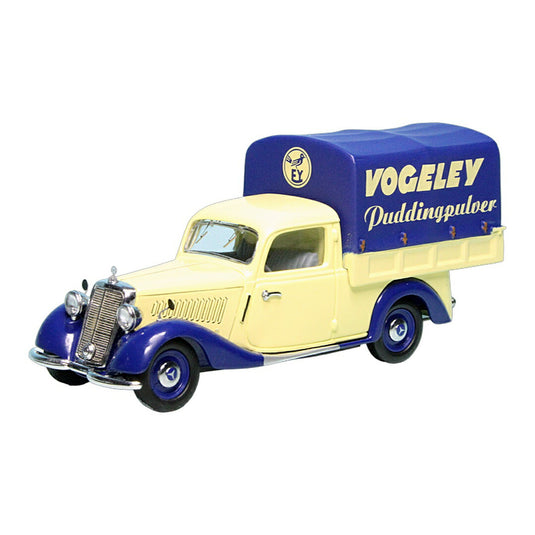 Mercedes Benzメルセデスベンツ 170V プラットフォーム 幌付き Vogeley Puddingpulver 500台限定 / Schuco 1/43 ミニカー