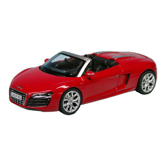 Audiアウディ R8 5.2 FSI V10 Quattro Spyder 2009 レッド 1000台限定 / Schuco 1/43 ミニカー