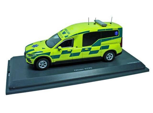 Nilsson XC90 救急車 (スウェーデン) イエローグリーン/Schuco 1/43ミニカー 250台限定