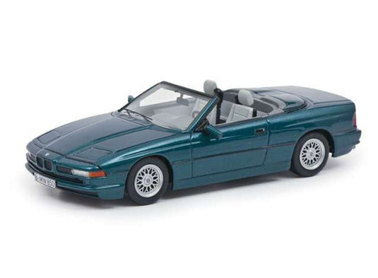 BMW 850 Ci コンバーチブル レジンシリーズ グリーン/Schuco 1/43ミニカー