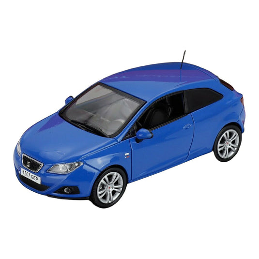 SEATセアト Ibizaイビサ スポーツクーペ 3ドア 2009 ガリアブルー / EDICOLA 1/43 ミニカー