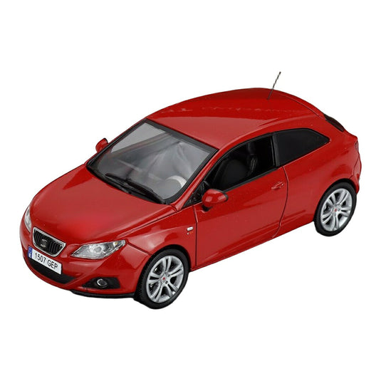 SEATシート Ibizaイビサ Sport Coupe 3ドア 2009 レッド ALE-FISCHER / EDICOLA 1/43 ミニカー