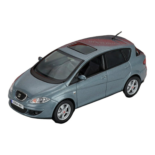 SEATシート Toledoトレド 2004 ブルーグレーメタリック / EDICOLA 1/43 ミニカー