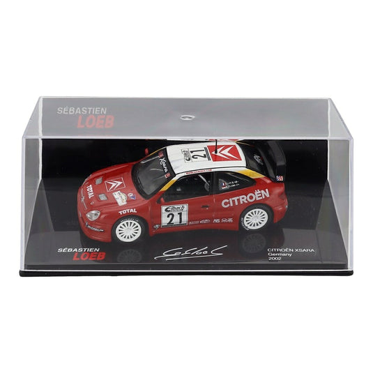 【予約】 Citroenシトロエン Xsara WRC #21 ラリードイツ 2002 Sebastien Loeb Daniel Elena Sebastien Loebコレクシ / EDICOLA 1/43 ミニカー