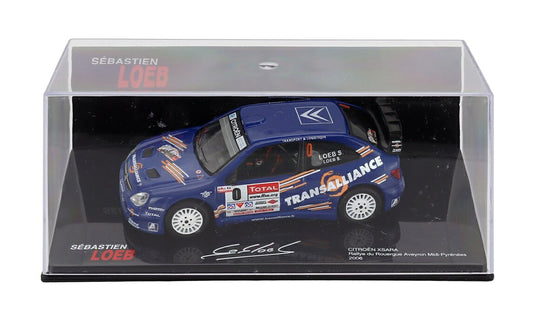 【予約】 Citroenシトロエン Xsara No.0 Rallye du Rouergue Aveyron Midi-Pyrenees 2006 Sebastien Loeb / EDICOLA 1/43 ミニカー