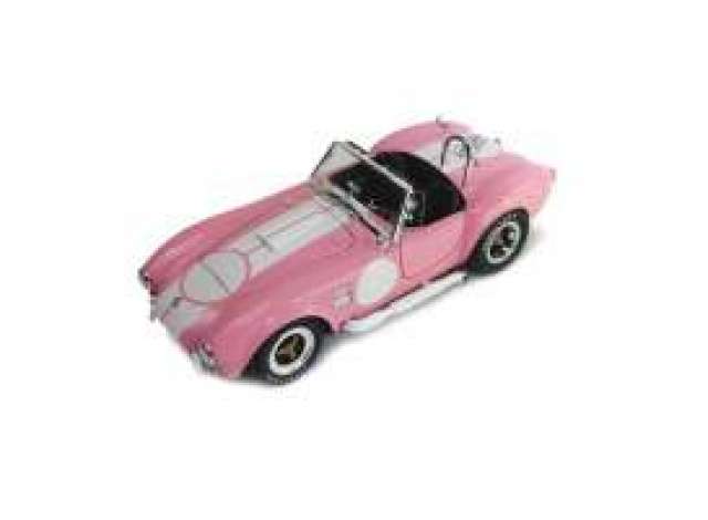 1965 Shelby Cobra 427 SC ピンクホワイト/Shelby 1/18ミニカー