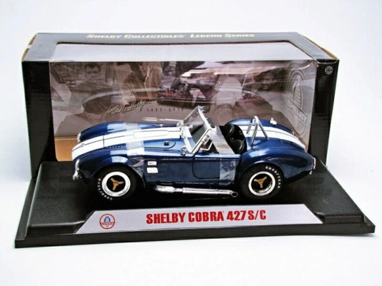 【予約】 シェルビー コブラ 427 S/C 1965 ブルー レジェンドシリーズ / Shelby Collectibles 1/18 ミニカー