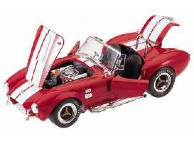 1965 シェルビー コブラ 427 S/C レッド/ホワイト/ Shelby  1/18 ミニカー