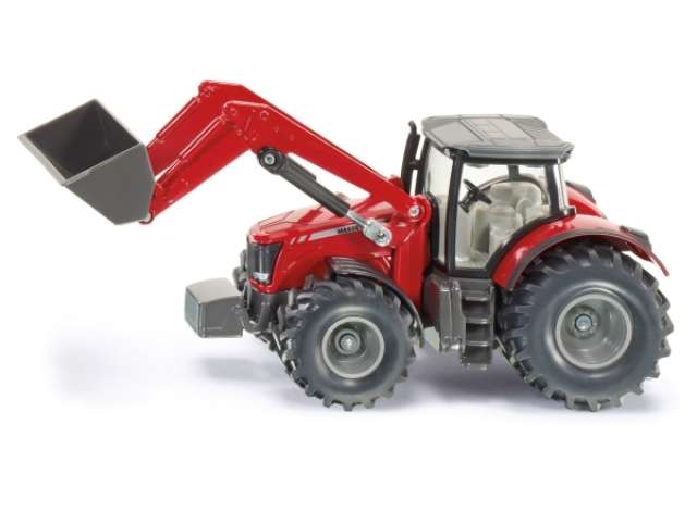 Massey Ferguson 8690 フロントローダー付き レッド/Siku 1/50農機 模型