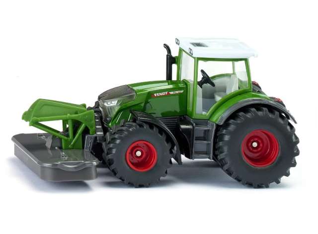 Fendt 942 Vario フロントモア付き グリーンレッド/Siku 1/50農機 模型