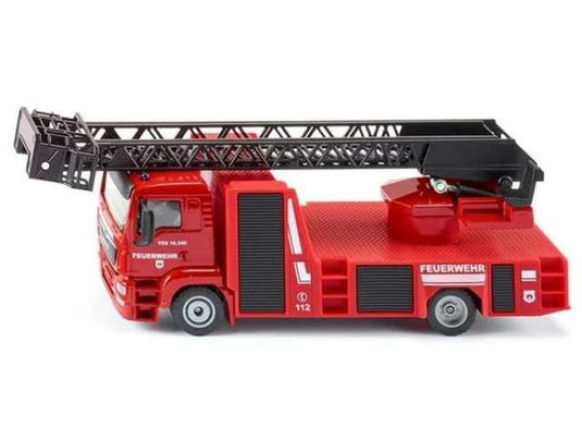 MAN 消防隊はしご車 レッド/Siku 1/50ミニカー