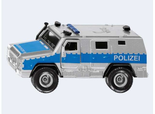 Rheinmetall MAN サバイバー R 警察車両 ブルーシルバー/Siku 1/50ミニカー