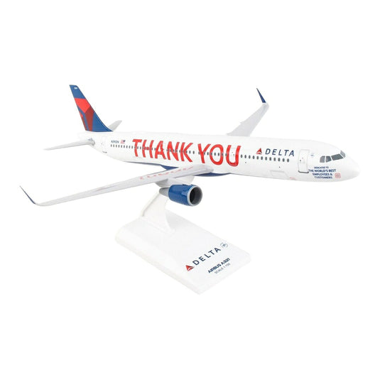 デルタ航空 Delta Air Lines エアバス A321 「THANK YOU」特別塗装 N391DN / Skymarks 1/150 飛行機模型 旅客機
