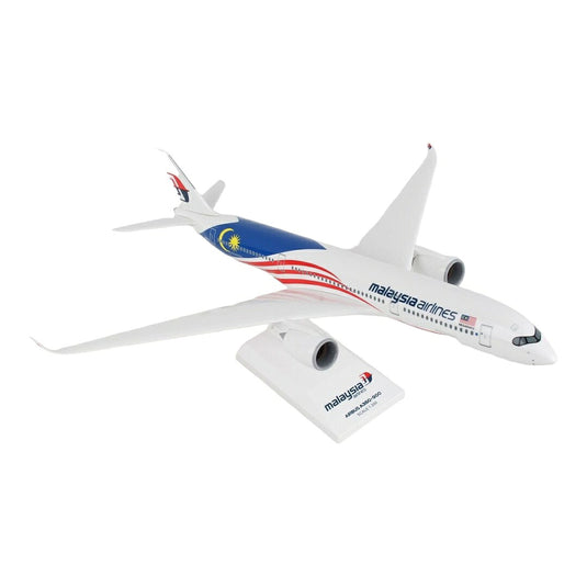 マレーシア航空 Malaysia Airlines エアバス A350-900 9M-MAC Negaraku特別塗装 / Skymarks 1/200 飛行機模型 旅客機