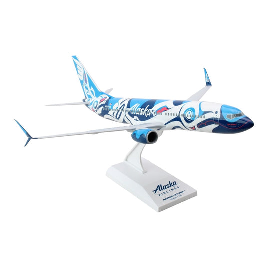 アラスカ航空 Alaska Airlines ボーイング 737-800 / Skymarks 1/130 飛行機模型 旅客機