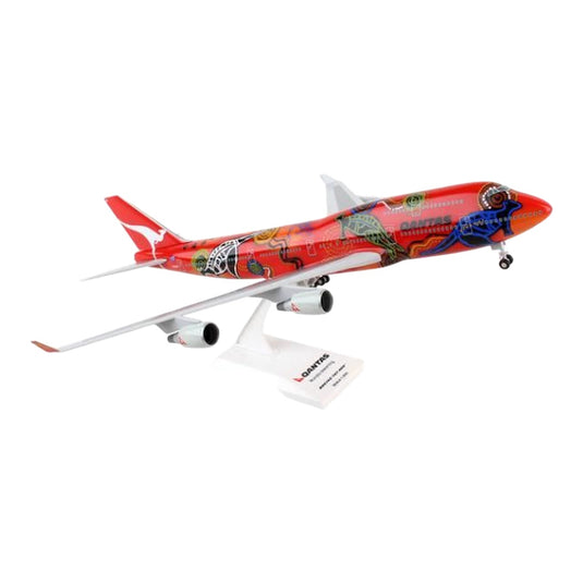 カンタス航空 Qantas ボーイング 747-400 「ウナラ・ドリーミング II」 特別塗装 / Skymarks 1/200 飛行機模型 旅客機