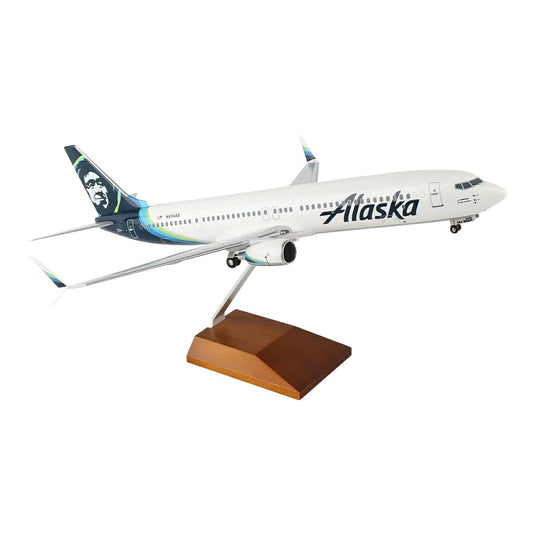 アラスカ航空 Alaska Airlines ボーイング 737-900 N494AS / Skymarks 1/100 飛行機模型 旅客機