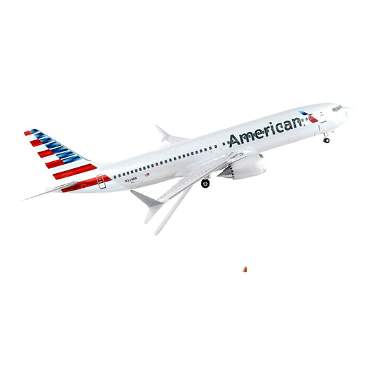 アメリカン航空 American Airlines ボーイング 737-MAX8 N324RA / Skymarks 1/100 飛行機模型 旅客機