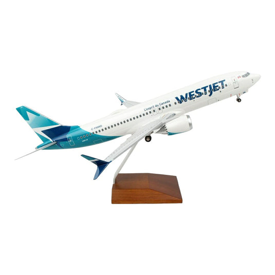 ウエストジェット航空 WestJet Airlines ボーイング 737-MAX9 / Skymarks 1/100 飛行機模型 旅客機