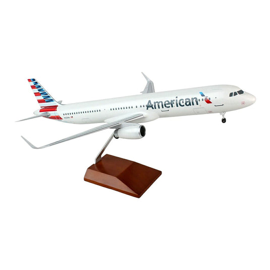 アメリカン航空 American Airlines エアバス A321 N123AA / Skymarks 1/100 飛行機模型 旅客機